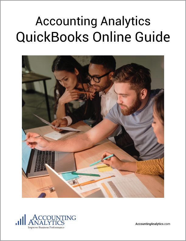 Accounting Analytics QuickBooks Online Guide