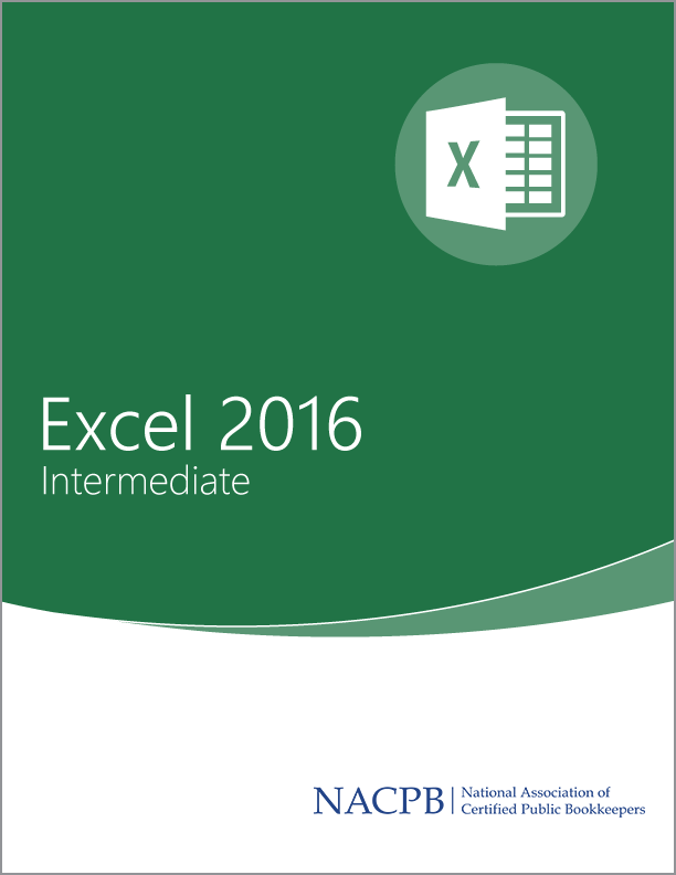 Accounting Analytics Microsoft Excel 2016 Intermediate